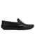 ROSSO BRUNELLO MEN BLACK MENS MOCCASINS