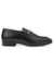 ROSSO BRUNELLO MEN BLACK LOAFERS