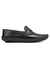 ROSSO BRUNELLO MEN BLACK MENS MOCCASINS