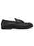 Rosso Brunello Mens Black Shoes