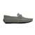 Rosso Brunello Men's Grey Mocassins