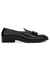 Rosso Brunello Mens Black Shoes