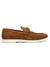 Rosso Brunello Mens Camel Loafers