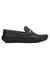 Rosso Brunello Black Mens Mocassins