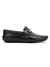 Rosso Brunello Men'S Black Mocassins