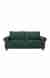 neudot Melody Sofa for Living Room |3 Persons Sofa|Premium Fabric with Padded Cushioned Armrest | Solid Wood Frame|3 Seater in Castle Green Color