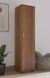 neudot Adona Engineered Wood Single Door Wardrobe - Leon Teak