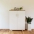 neudot Ronald Alto 2 Door Cabinet Leon Teak/Cupboard/Almari/Wardrobe for Multipurpose use for Home/Kitchen/Living Room - Leon Teak