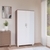 neudot Ronald Meg 2 Door Multipurpose,Cabinet/Organizer/Cupboard/Almari/Wardrobe for Home, Kitchen & Office - Leon Teak Finish