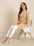 SHOWOFF Women's Floral Mustard Straight Kurti