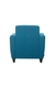 neudot Elegance Sofa for Living Room |1 Person Sofa|Premium Fabric with Cushioned Armrest | Solid Wood Frame|1 Seater in Scuba Blue Color