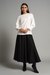Solid Viscose Round Neck Women's Top