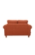 neudot Melody Sofa for Living Room |2 Persons Sofa|Premium Fabric with Padded Cushioned Armrest | Solid Wood Frame|2 Seater in Rusty Cider Orange Color