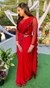 Sunset Drama Saree