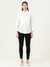 Albion Women Smart Premium White Blouson Top