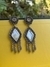 Firoza Mirror Dangle Earrings