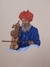 Musician Miniature Painting