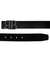 Rosso Brunello Mens Black Belt