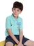 Octave Boys Printed Polo Collar Applique T-Shirt