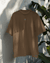 Oversized T-Shirt - Solid Brown