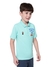 Octave Boys Printed Polo Collar Applique T-Shirt