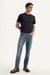 Light Wash Polyester Slim Fit Men's Jeans