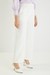 Solid Blended Fabric Straight Fit Women's Formal Trousers