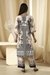 Printed Chambray Women's Kurta Set