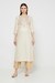 Solid Blended Fabric Round Neck Women's Kurta