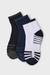 Cotton Ankle Length Men's Ankle Socks Assorted Pack of 3