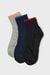 Cotton Ankle Length Men's Ankle Socks Assorted Pack of 3