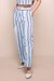 Geometric Print Cotton Oversized Fit Women's Trousers
