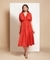 Vinni Pleated Dress (Red)