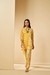 Printed Viscose Collared Women's Casual Wear Kurta Set