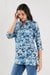Printed Rayon Y-Neck Women's Tunic