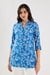Printed Rayon Y-Neck Women's Tunic