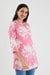 Printed Rayon Collared Women's Tunic