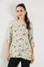 Printed Rayon V-Neck Women's Tunic