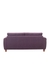 neudot Scott 3 Seater Fabric Sofa | Premium Fabric Sofa | Padded Cushioned Armrest | Solid Wood Leg - Paradise Purple