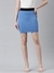 SHOWOFF Women's Casual Above Knee Pencil Solid Blue Skirt