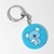Purplebees BTS BT21 KOYA keychain  | for Purplebees BTS k-pop fan merch gift | Metal 58mm | Home Key Student Bag