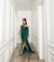 One shoulder mermaid gown