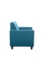 neudot Elegance Sofa for Living Room |2 Person Sofa|Premium Fabric with Cushioned Armrest | Solid Wood Frame|2 Seater in Scuba Blue Color