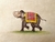 Mughal Elephant Miniature Painting