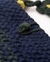 CozyTech Crochet Laptop Sleeve - Green & Blue