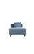 neudot Hailey Fabric Chaise Lounger RHS in Mirage Blue Colour