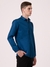 Albion Mens Blue Formal Shirt