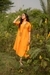 Orange Asymmetric Dress