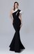 Shehnaaz Gill in Black off shoulder mermaid gown