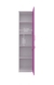 neudot Adona Engineered Wood Single Door Wardrobe - Pink